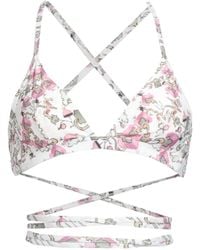 Isabel Marant - Floralprint Triangle Bikini - Lyst