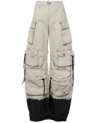 The Attico - Denim Cargo Pants - Lyst