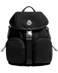 Moncler - Buckle Detailed Foldover Top Mini Backpack - Lyst