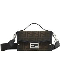Fendi - Ff Fabric Bag - Lyst