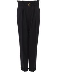Chloé - Chloé High-Waisted Wide-Leg Trousers - Lyst