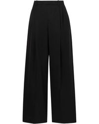 Vince - Pleated Straight-Leg Casual Pants - Lyst