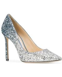 Jimmy Choo - Romy Onion Effect High Heels - Lyst