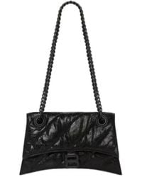 Balenciaga - B Logo Quilted Small Shoulder Bag - Lyst