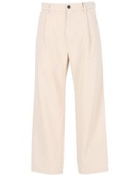 Barena - Mazengo Cropped Pleated Pants - Lyst