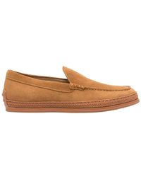 Tod's - Suede Loafers - Lyst
