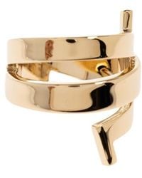Ferragamo - Ferragamo Gancini Band Ring - Lyst