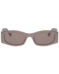 Fendi - Eyewear Geometric Frame Sunglasses - Lyst