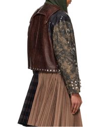 Chopova Lowena - Afterclap Leather Jacket - Lyst