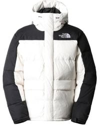 The North Face - Logo Embroidered Zipped Puffer Jacket - Lyst