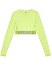 DIESEL - Melissa-D-Pop Cropped Top - Lyst