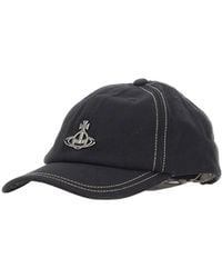Vivienne Westwood - Orb Logo Baseball Hat - Lyst