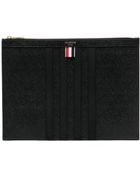 Thom Browne - Logo Stamp Clutch Bag - Lyst
