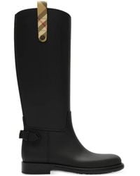 Burberry - Cavalier Outdoor Boots - Lyst