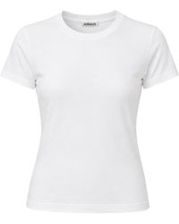 AURALEE - Short-Sleeved T-Shirt - Lyst
