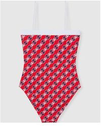 Gucci vs Disney 水着 Gucci Disney X Swimsuit in White | Lyst