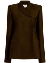 KHAITE - Long-Sleeved Casual Jacket - Lyst