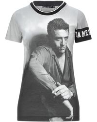 Dolce & Gabbana - Colorful Printed Short-Sleeve T-Shirt - Lyst