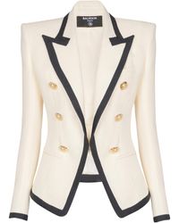 Balmain - Two-Tone Blazer - Lyst