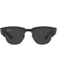 Ray-Ban - Mega Clubmaster Square Frame Sunglasses - Lyst
