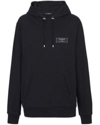 Balmain - Iconic Cotton Hoodie - Lyst