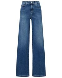 Liu Jo - Belted Straight-Leg Jeans - Lyst