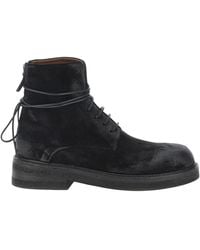 Marsèll - Round Toe Ankle Boots - Lyst