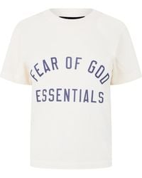 Fear Of God - Logo Print T-Shirt - Lyst