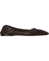 The Row - Hereditas Bow Detailed Ballet Flats - Lyst