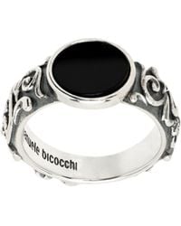Emanuele Bicocchi - Arabesque Onyx Chevalier Ring - Lyst