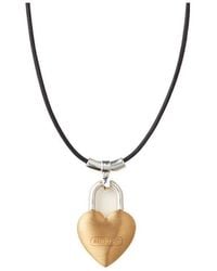Ambush - Heart Lock Necklace - Lyst