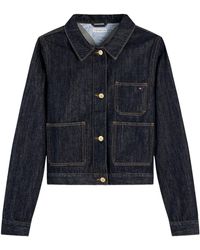 Tommy Hilfiger - Button-Up Denim Jacket - Lyst