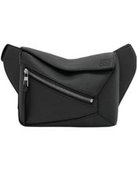 Loewe - Logo Embossed Mini Puzzle Bumbag - Lyst