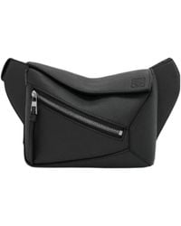 Loewe - Logo Embossed Mini Puzzle Bumbag - Lyst