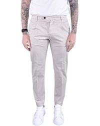 Eleventy - Pleated Slim Pants - Lyst