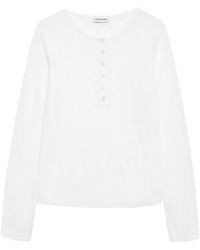 Anine Bing - Pia Long-Sleeve T-Shirt - Lyst