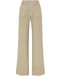 Victoria Beckham - High-Rise Straight-Leg Jeans - Lyst