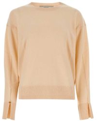 Stella McCartney - Iconics Crewneck Long-Sleeved Jumper - Lyst