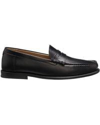 BOSS - Boss Penny Trim Slip-On Loafers - Lyst