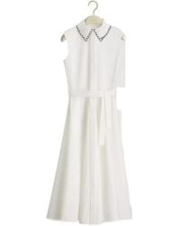 Dior - Sleeveless Shirt Dress - Lyst