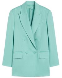 Max Mara - Olimpia Double-Breasted Blazer - Lyst