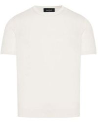 Gran Sasso - Short Sleeved Knitted Jumper - Lyst