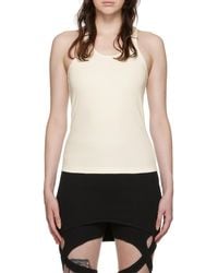 Dion Lee - E-Hook Ribbed Tank Top - Lyst