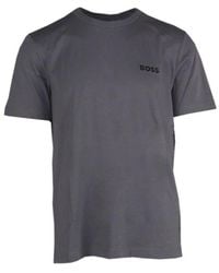BOSS - Logo Pattern T-Shirt - Lyst