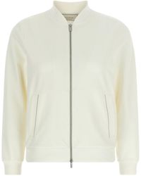 Peserico - Punto Luce Zip Sweatshirt - Lyst