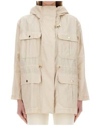 Fay - Canvas Parka Jacket - Lyst