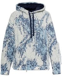 Laneus - Long-Sleeved Knitted Sweater - Lyst
