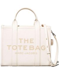 Marc Jacobs - The Medium Logo Detailed Tote Bag - Lyst