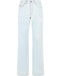 DIESEL - Sent Washed Straight-Leg Jeans - Lyst