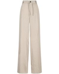 DARKPARK - Iris Striped Paper Bag Pants - Lyst